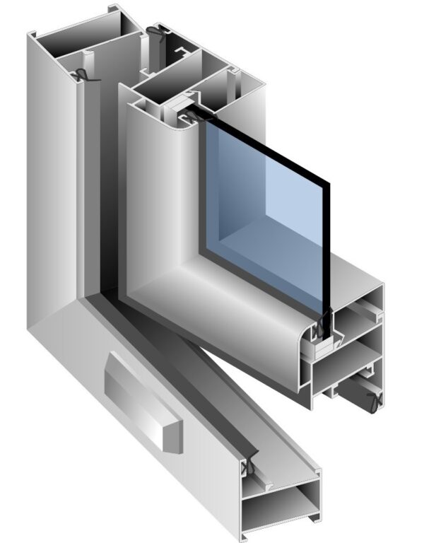 VIDNAL F50 RR фасадная ригель-ригельная система – надежное решение для фасадного остекления зданий